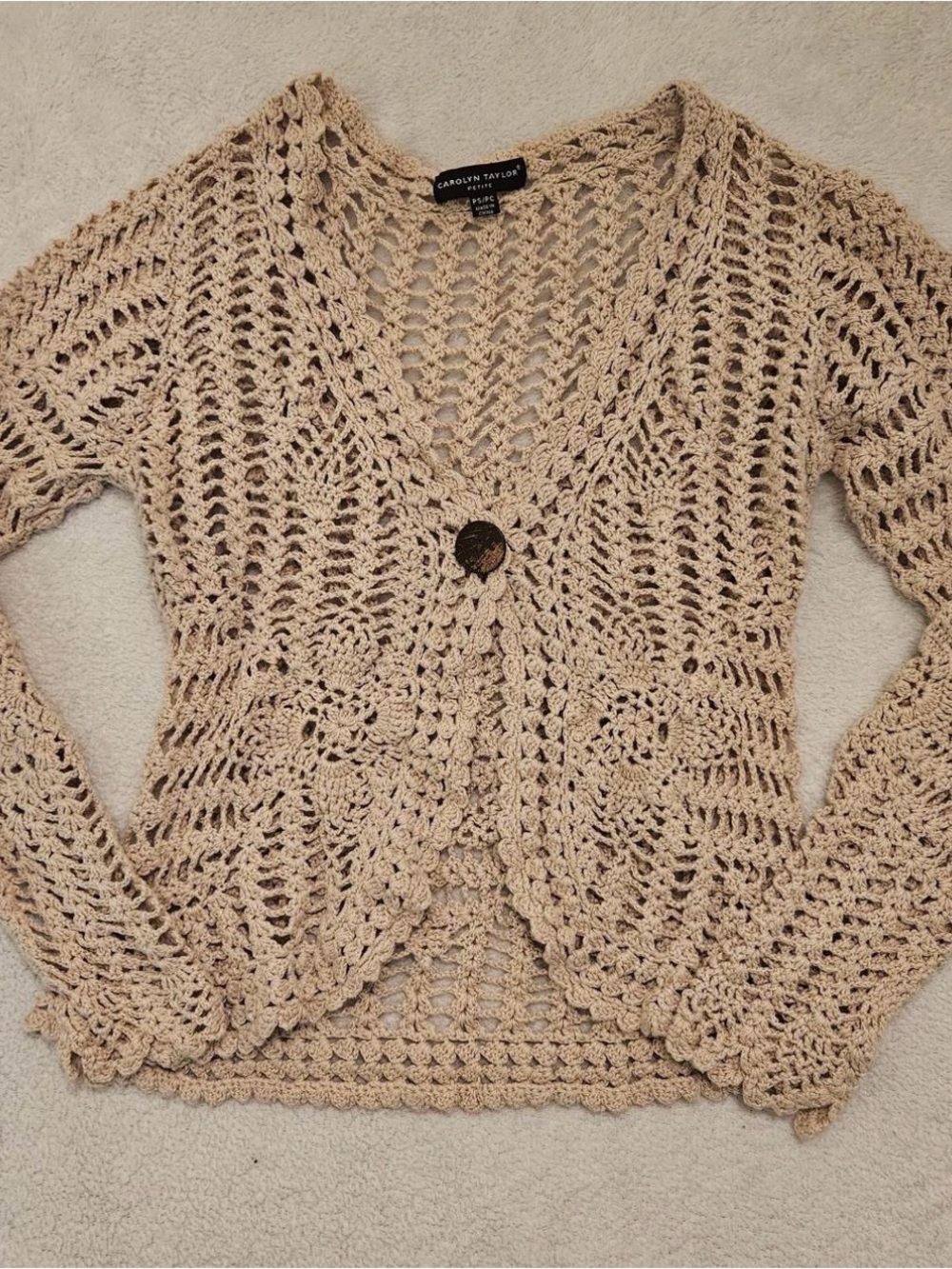 Carolyn Taylor Cropped Cardigan